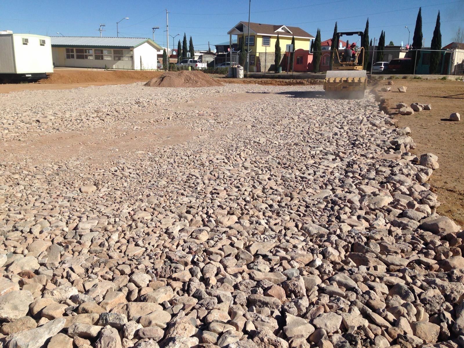 Compactación de base para vialidad