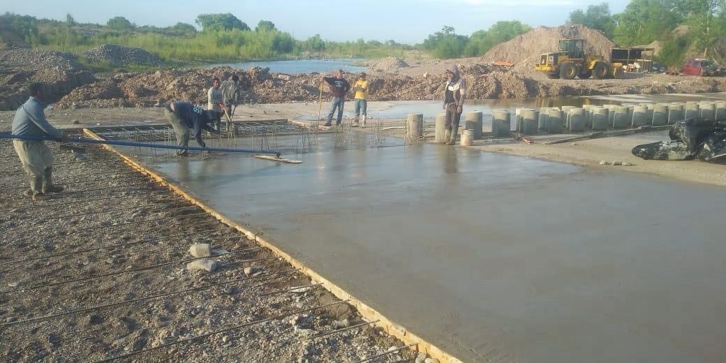 Colado de losa de concreto